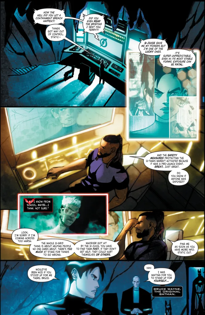 Batman / Static: Beyond #2 page 3