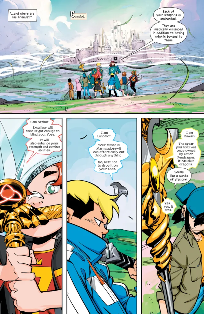 C.O.R.T.: Children of the Round Table #4 page 2