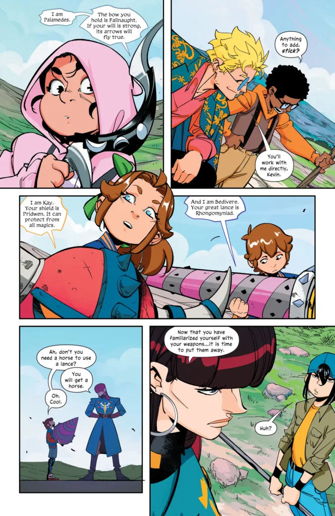 C.O.R.T.: Children of the Round Table #4 page 3