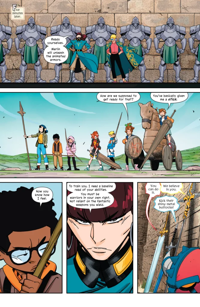 C.O.R.T.: Children of the Round Table #4 page 4