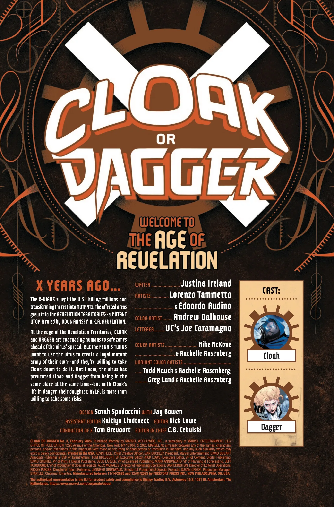 Cloak or Dagger #3 page 2