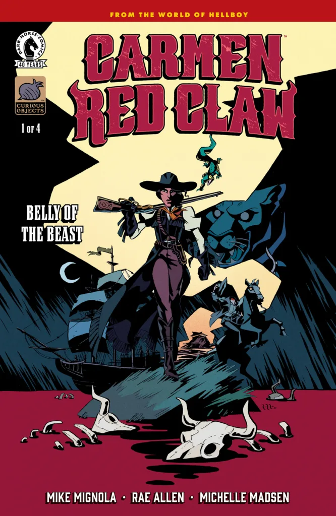 Carmen Red Claw: Belly of the Beast #1 cover