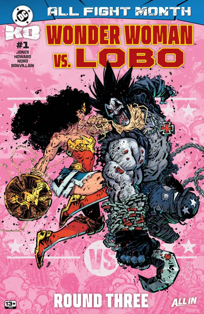 DC K.O.: Wonder Woman vs Lobo #1 cover