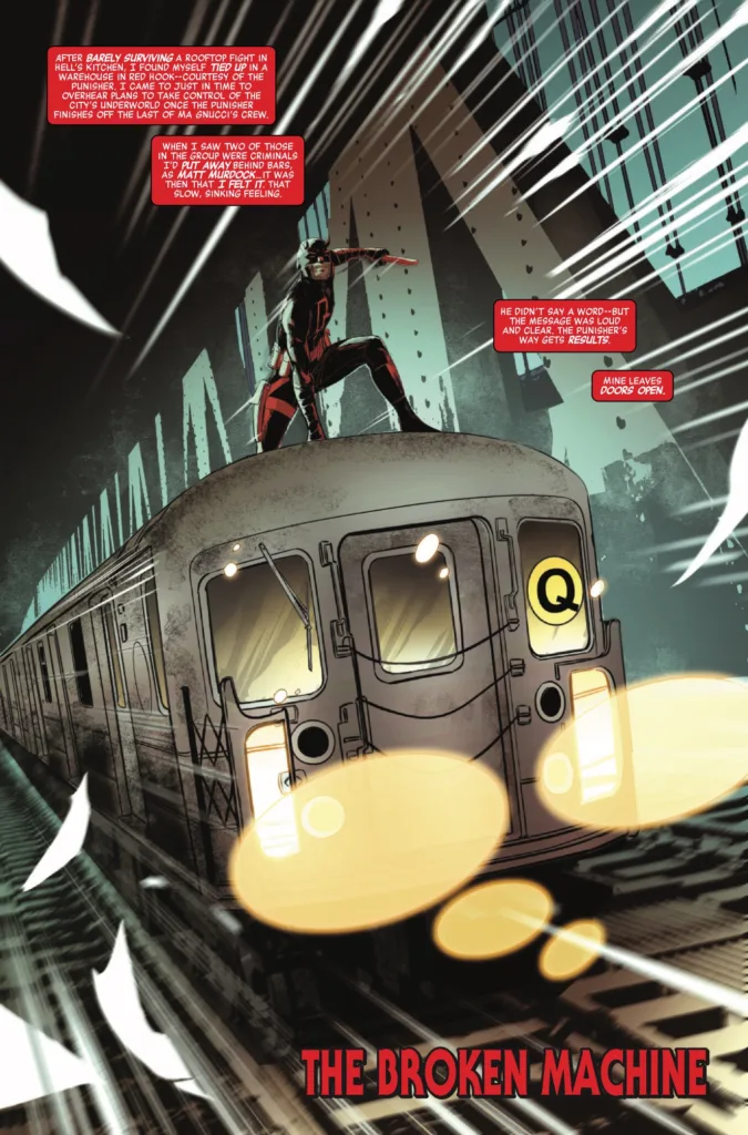 Daredevil Punisher The Devil's Trigger #2 page 3