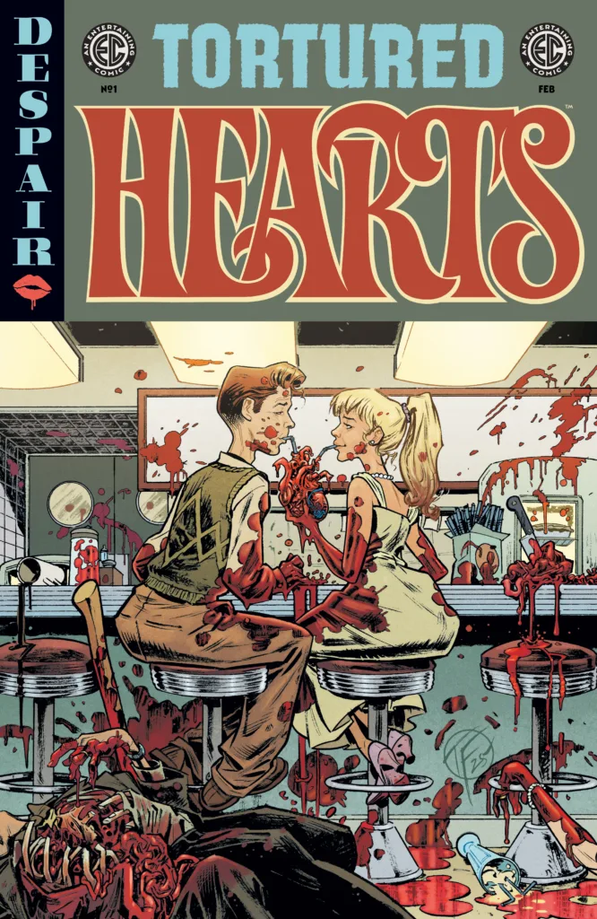 EC Tortured Hearts #1 cover
