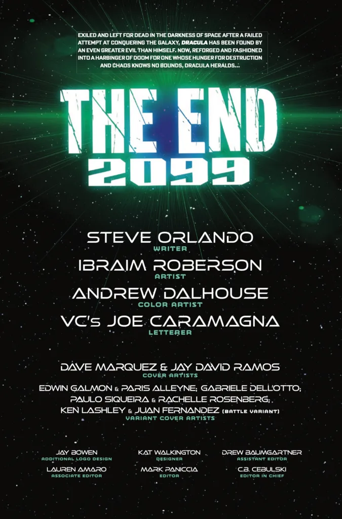 The End 2099 #1 page 2