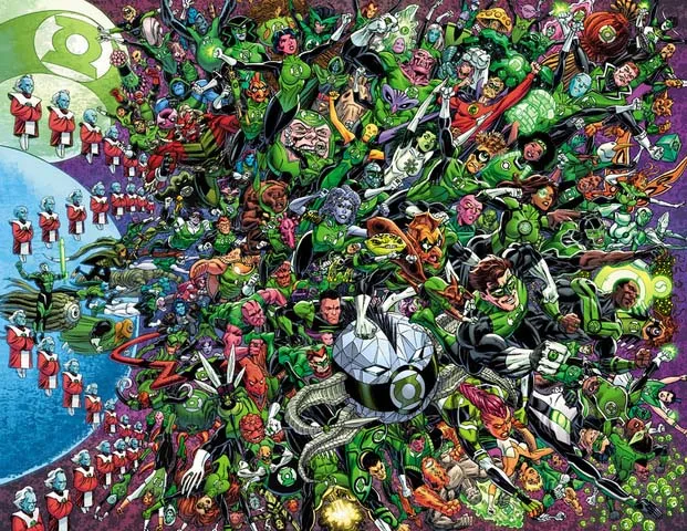 Green Lantern #33 aka Green Lantern #600 cover