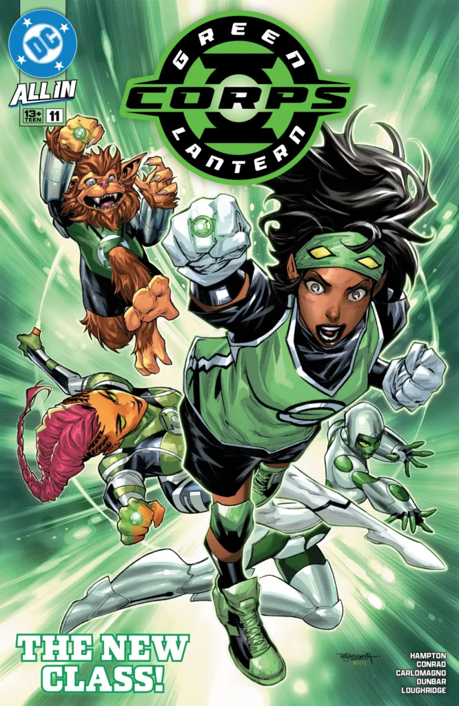 Green Lantern Corps #11 cover