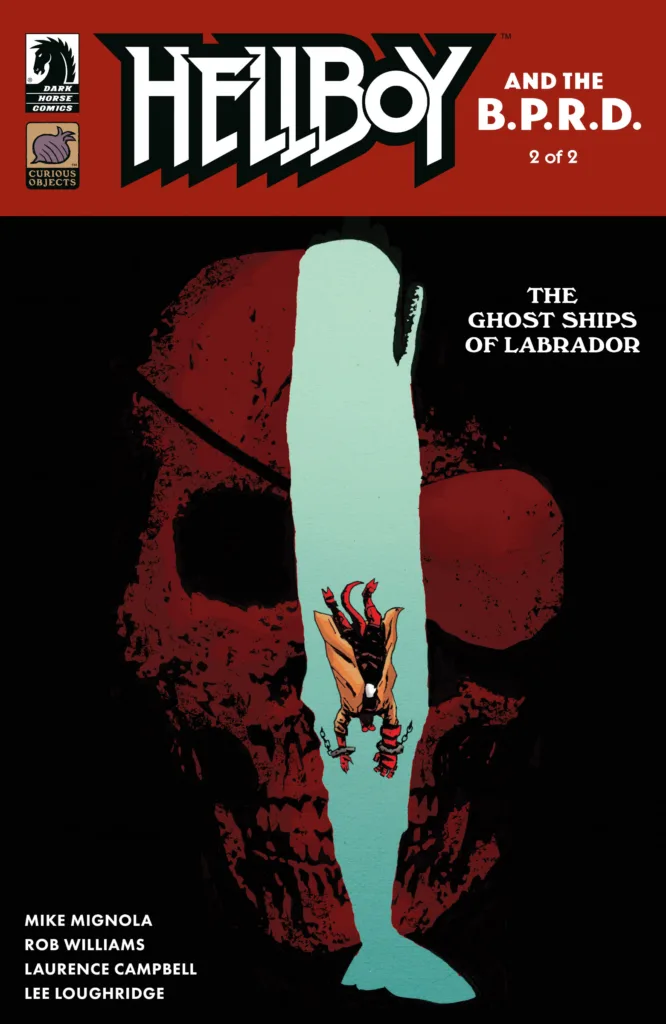 Hellboy and the B.P.R.D.: The Ghost Ships of Labrador #2 cover