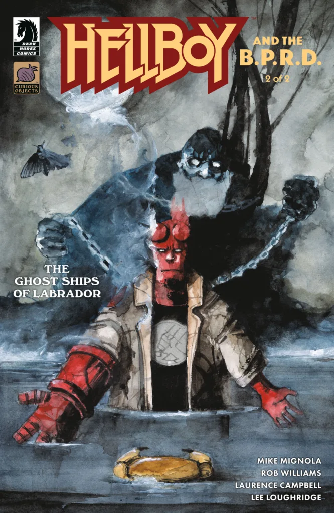 Hellboy and the B.P.R.D.: The Ghost Ships of Labrador #2 cover
