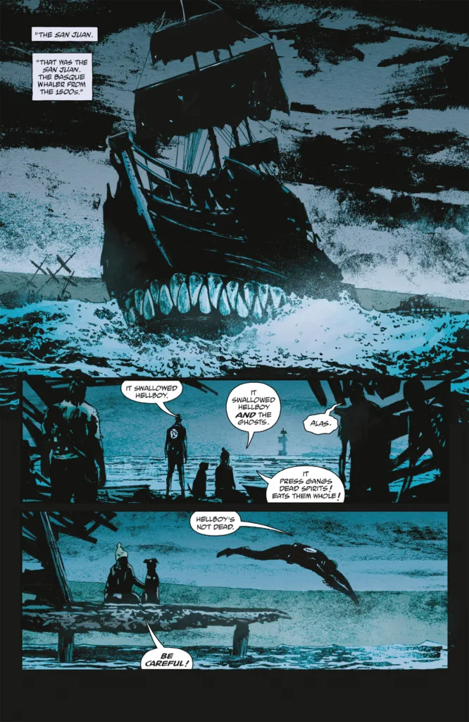 Hellboy and the B.P.R.D.: The Ghost Ships of Labrador #2 page 2