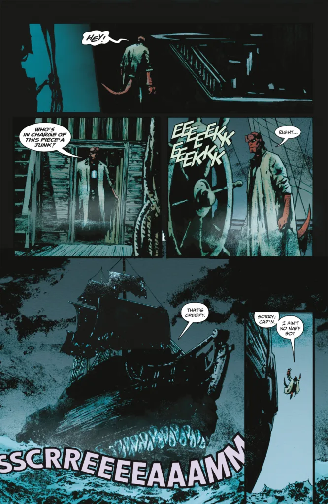 Hellboy and the B.P.R.D.: The Ghost Ships of Labrador #2 page 5