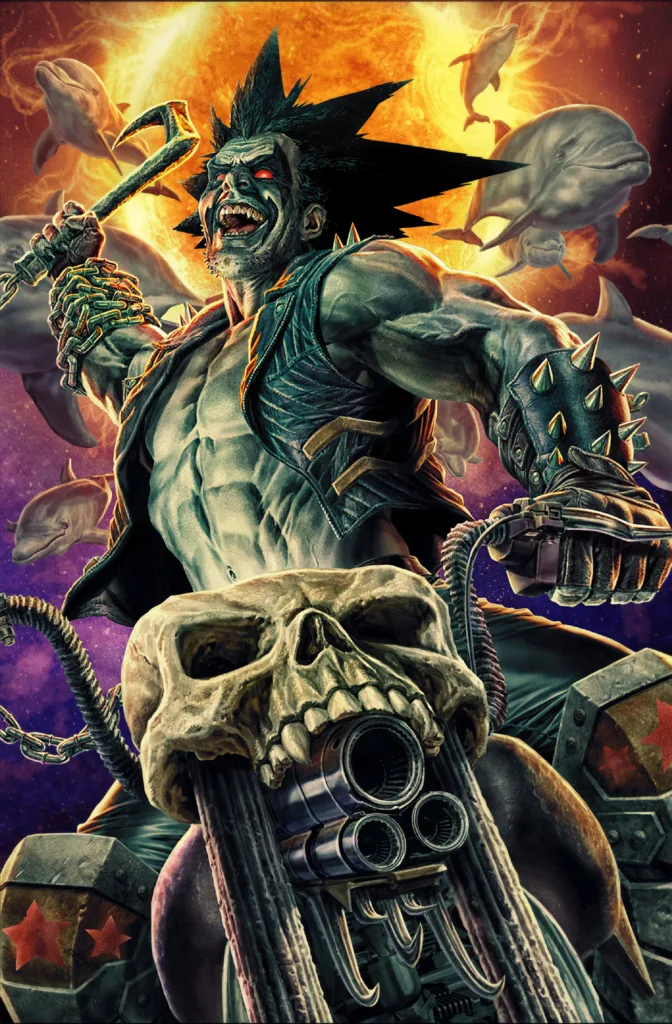 Lobo #1 variant cover by Lee Bermejo
