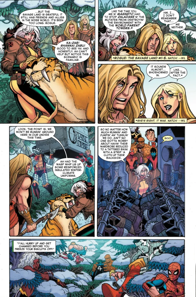 Marvel Winter Break Special #1 page 6