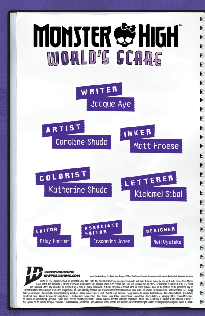 Monster High: World's Scare #5 page 2