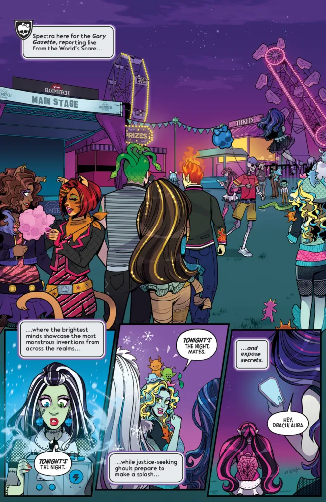 Monster High: World's Scare #5 page 3