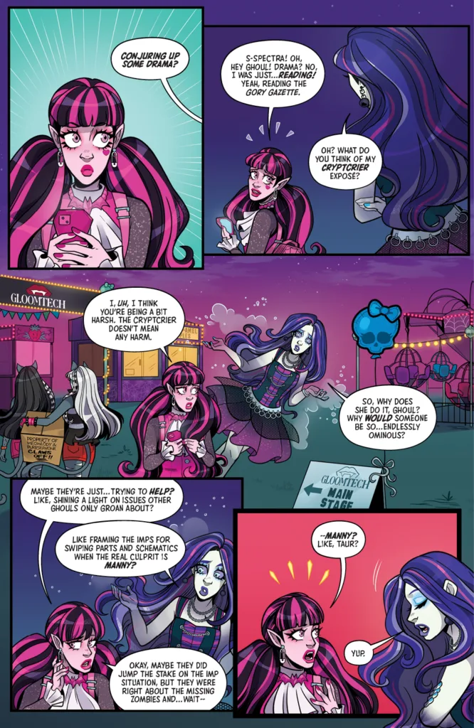 Monster High: World's Scare #5 page 4