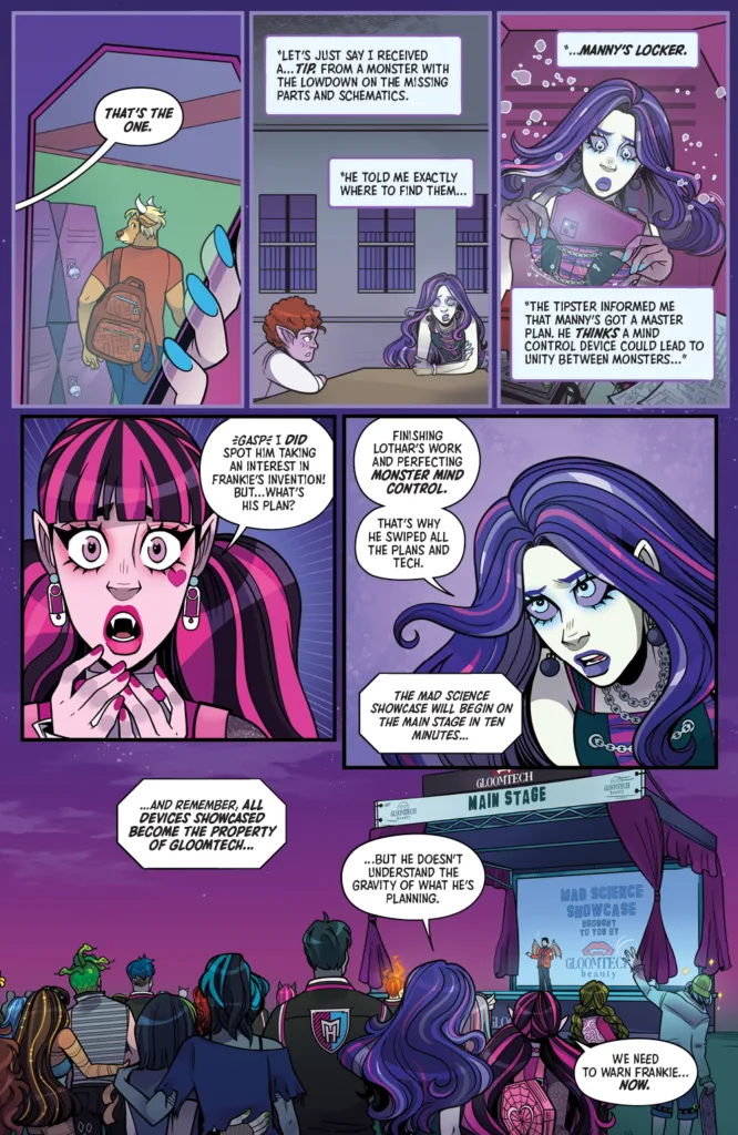 Monster High: World's Scare #5 page 5