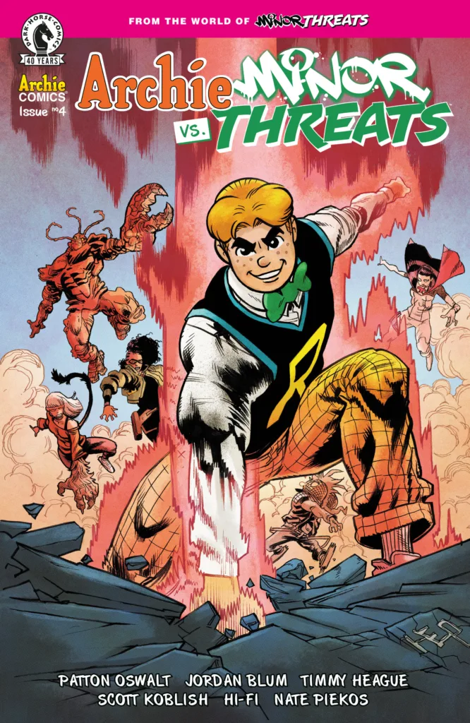Archie vs Minor Threats #4 cover
