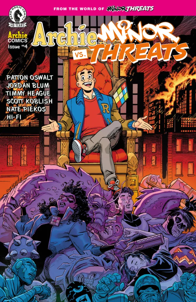 Archie vs Minor Threats #4 cover