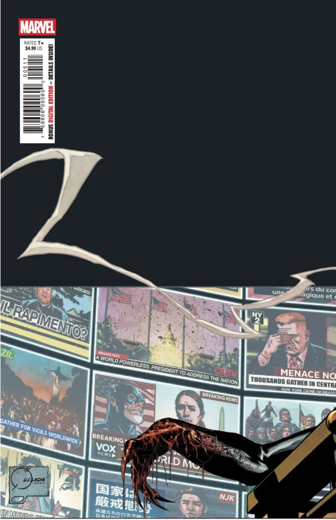 Marvel Knights The World to Come #5 cover