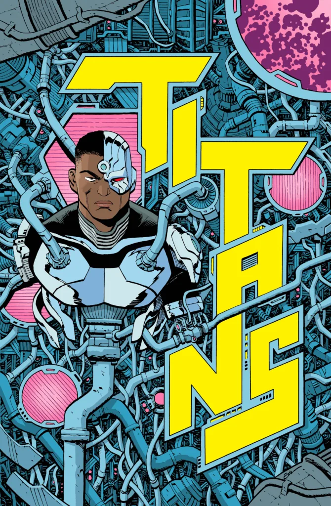 NEW TITANS #33 cover