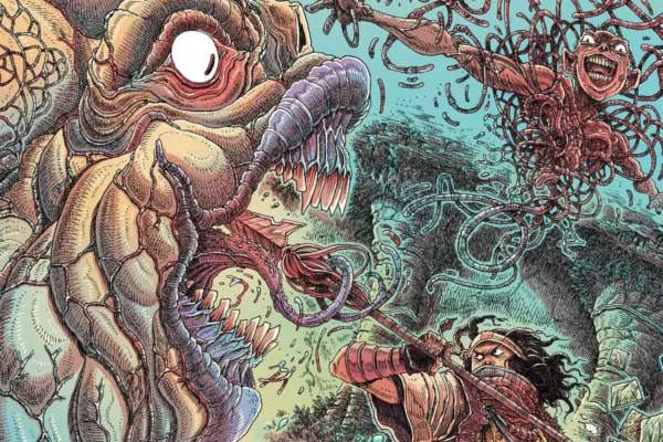 Orphan and the Five Beasts: Bath of Blood #4 crop