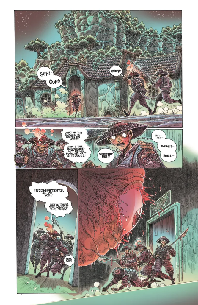 Orphan and the Five Beasts: Bath of Blood #4 page 1