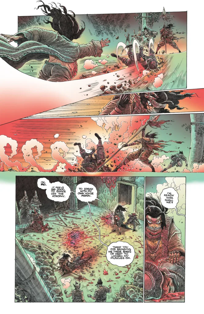 Orphan and the Five Beasts: Bath of Blood #4 page 4