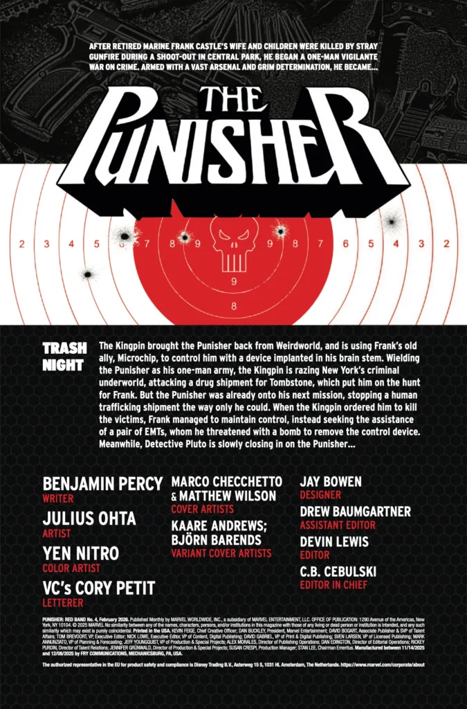 The Punisher Red Band #4 page 2