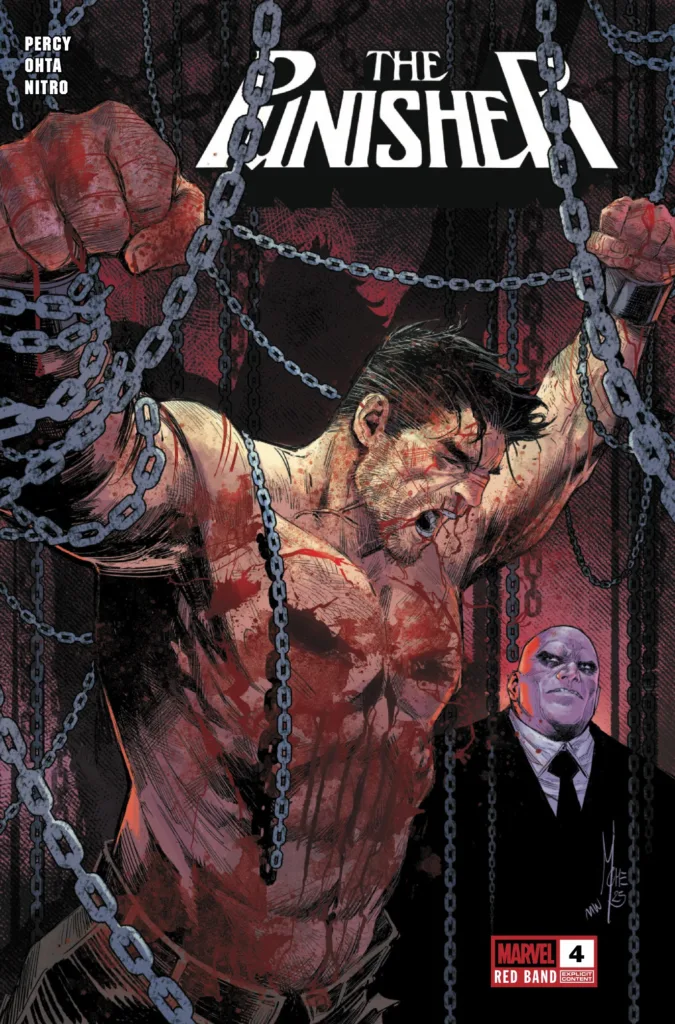 The Punisher Red Band #4 cover