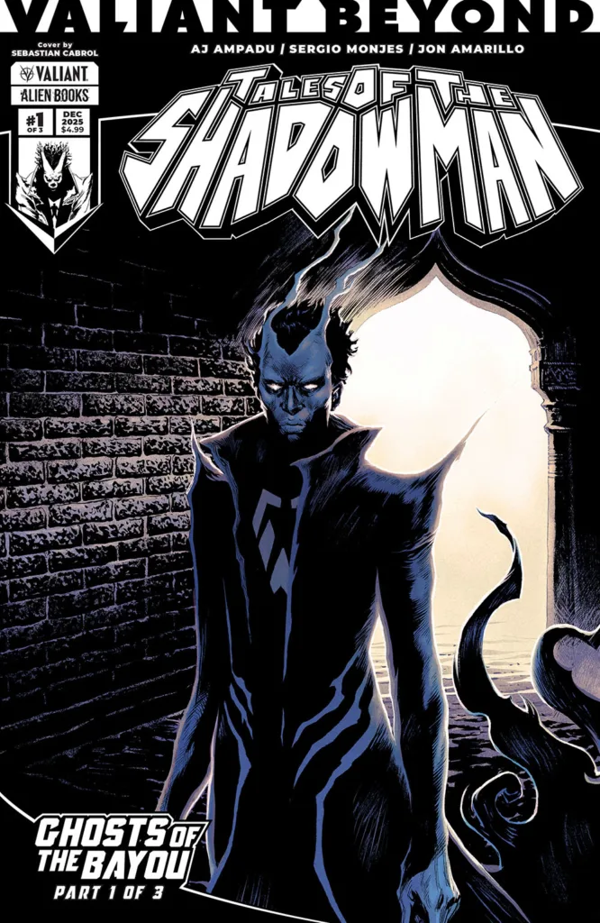 VALIANT BEYOND: TALES OF THE SHADOWMAN #4 - GHOSTS OF THE BAYOU #1 cover