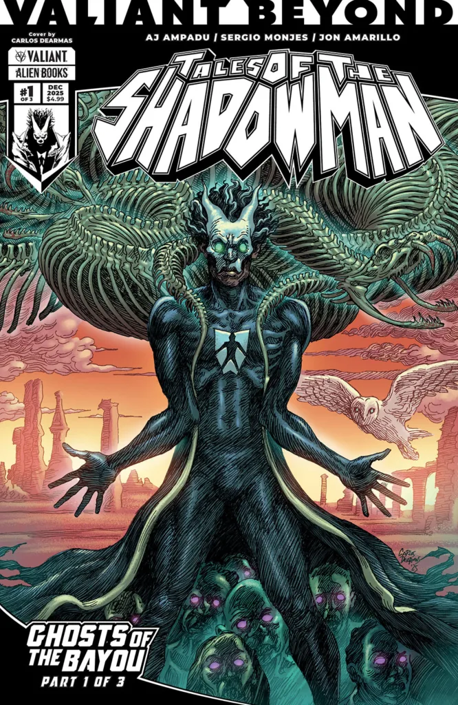 VALIANT BEYOND: TALES OF THE SHADOWMAN #4 - GHOSTS OF THE BAYOU #1 cover