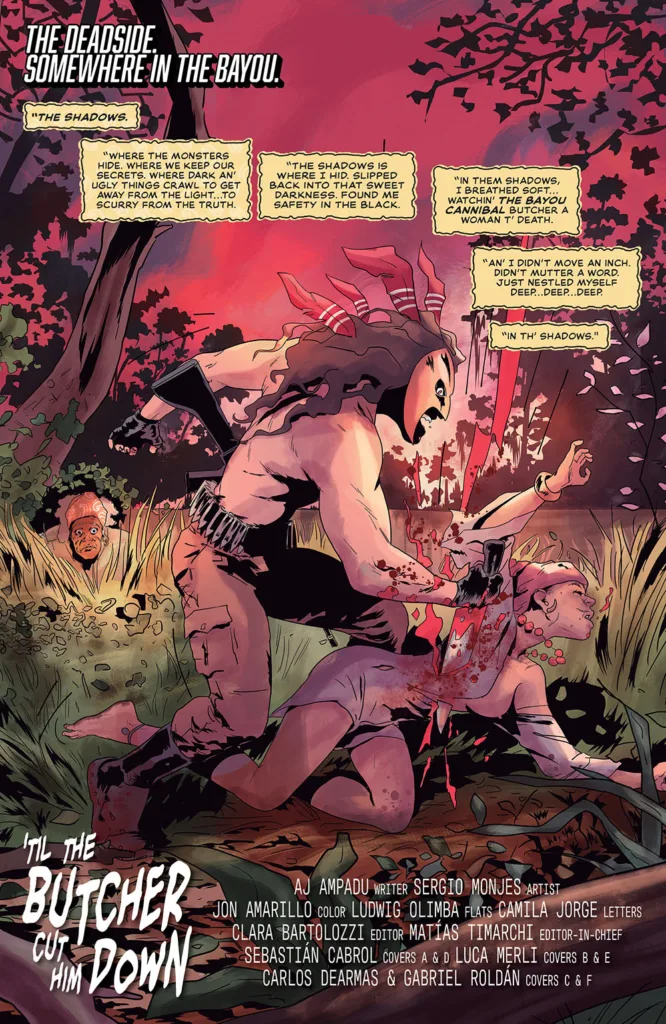 VALIANT BEYOND: TALES OF THE SHADOWMAN #4 - GHOSTS OF THE BAYOU #1 page 1