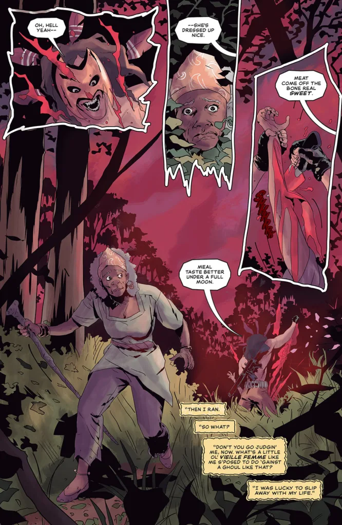 VALIANT BEYOND: TALES OF THE SHADOWMAN #4 - GHOSTS OF THE BAYOU #1 page 2