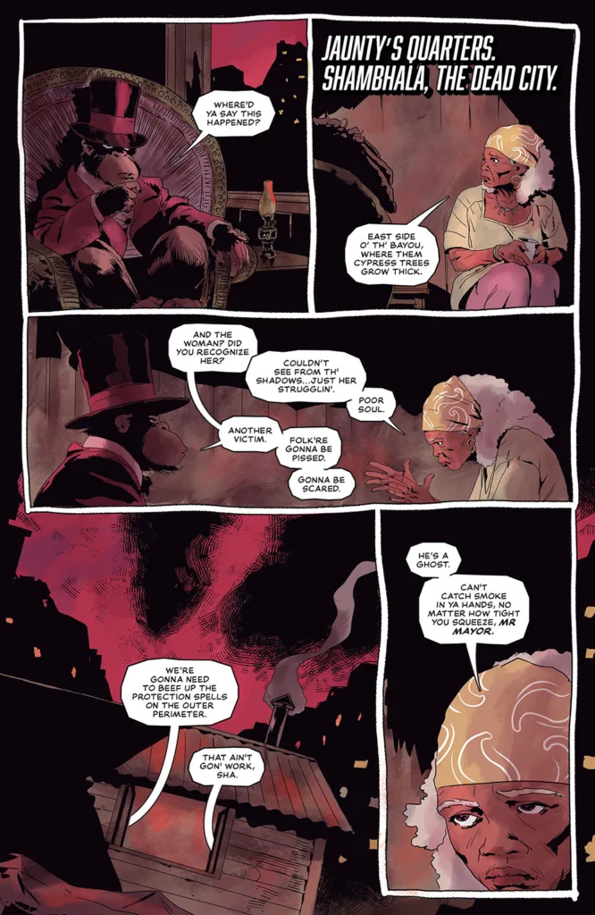 VALIANT BEYOND: TALES OF THE SHADOWMAN #4 - GHOSTS OF THE BAYOU #1 page 3