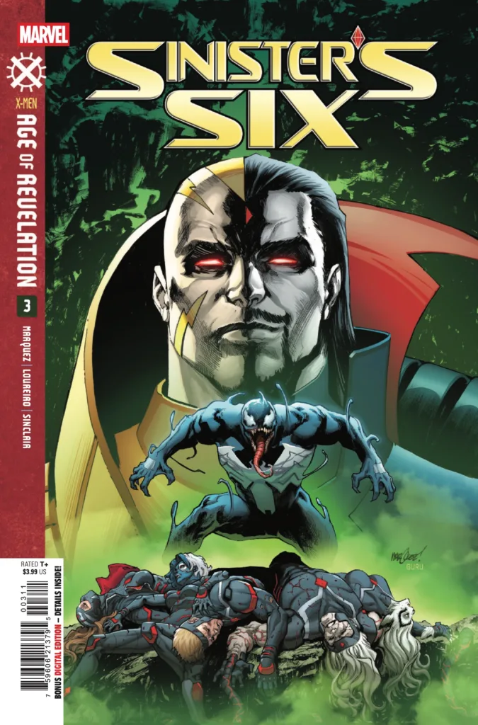Sinister's Six #3 cover