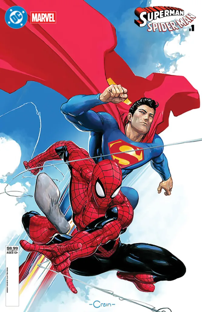 Superman Spider-Man #1 cover