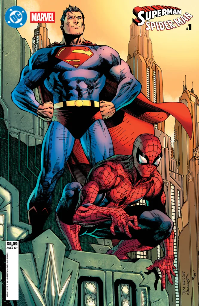 Superman Spider-Man #1 cover