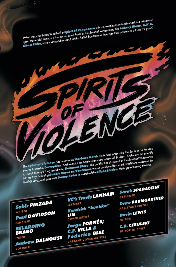 Spirits of Violence #3 page 2