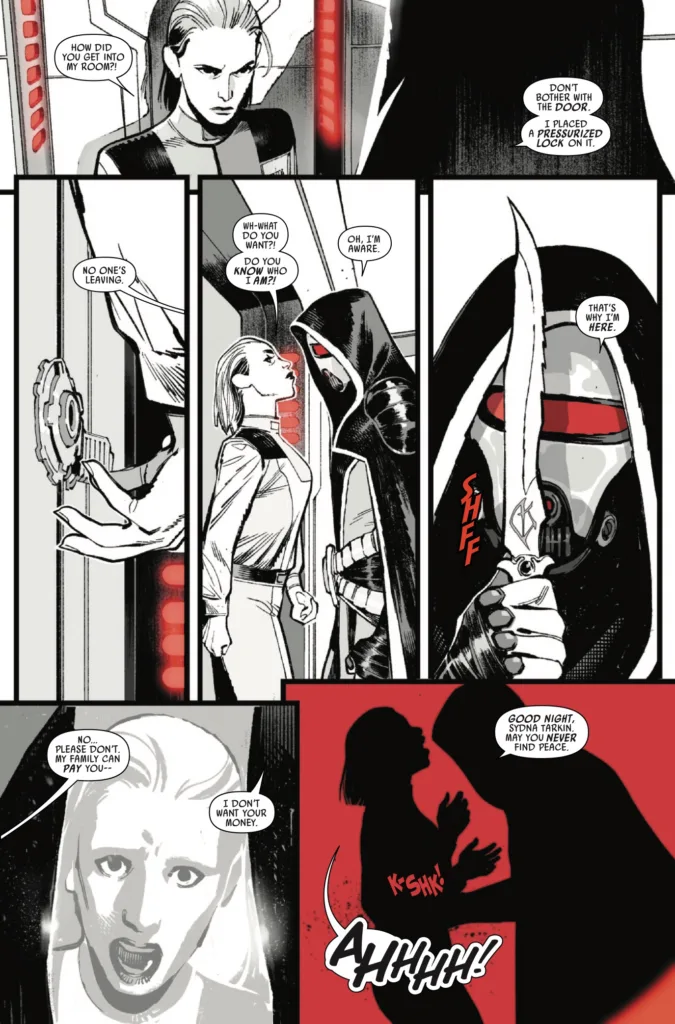 Star Wars Boba Fett Black White and Red #4 page 5