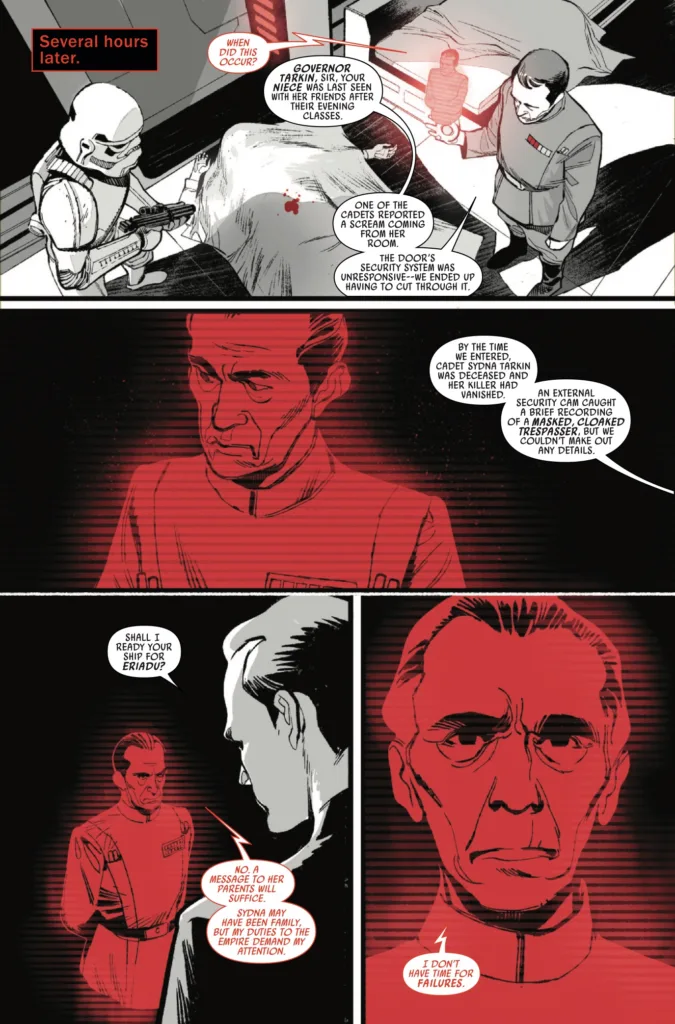 Star Wars Boba Fett Black White and Red #4 page 6