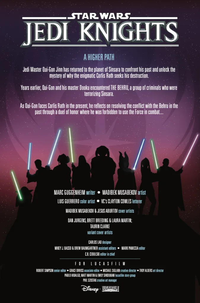 Star Wars: Jedi Knights #10 page 2