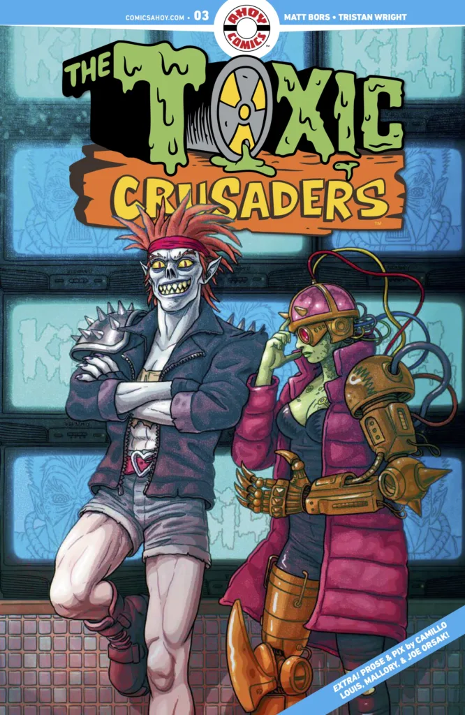 Toxic Crusaders #3 cover