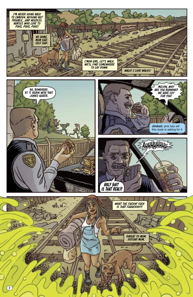 Toxic Crusaders #3 page 2