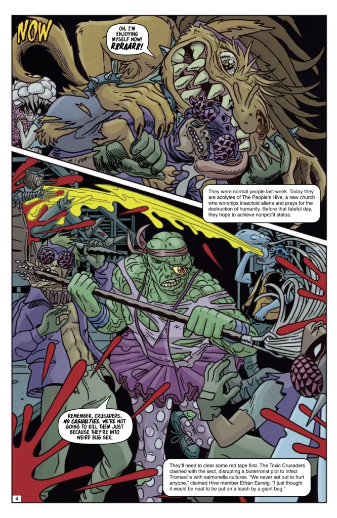 Toxic Crusaders #3 page 4