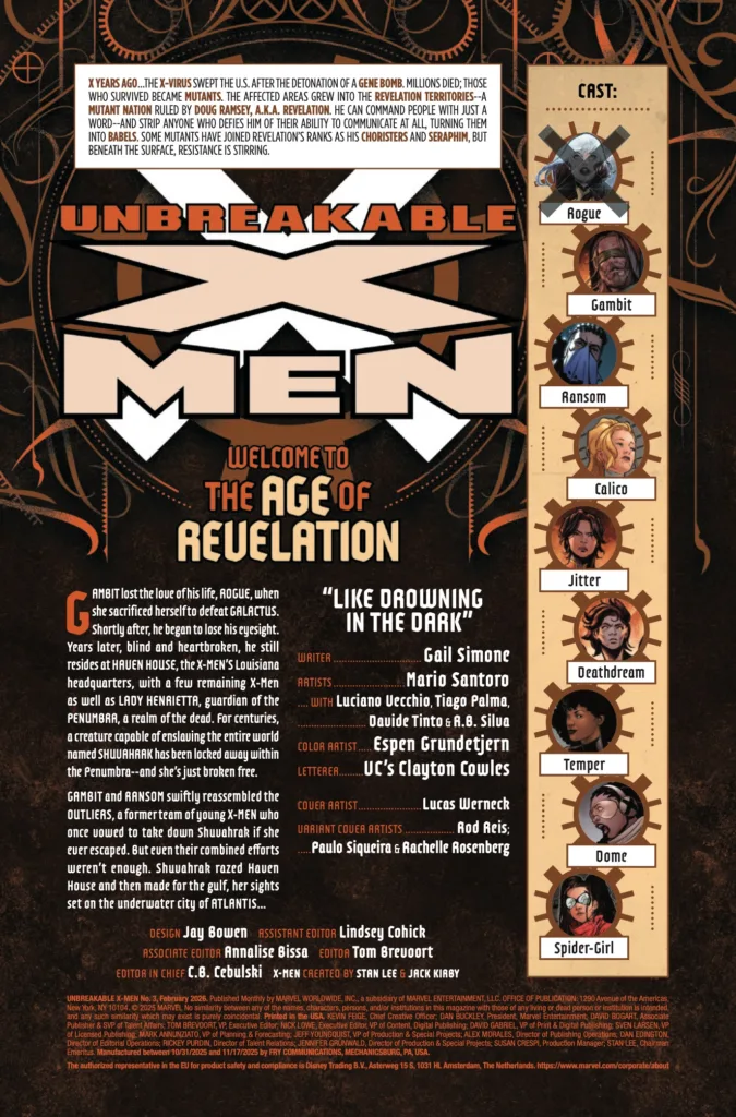 Unbreakable X-Men #3 page 2