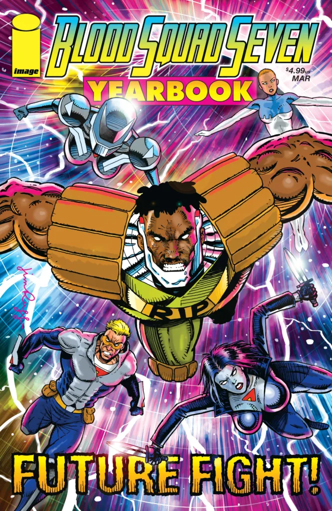 Blood Squad Seven Yearbook cover