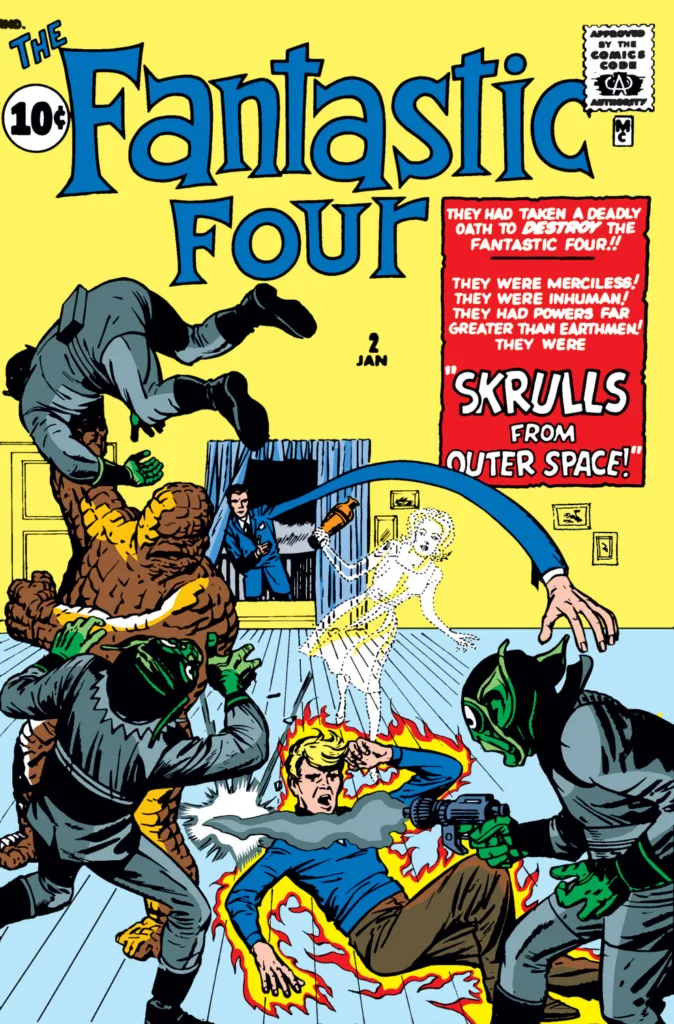 Fantastic Four #2 cover