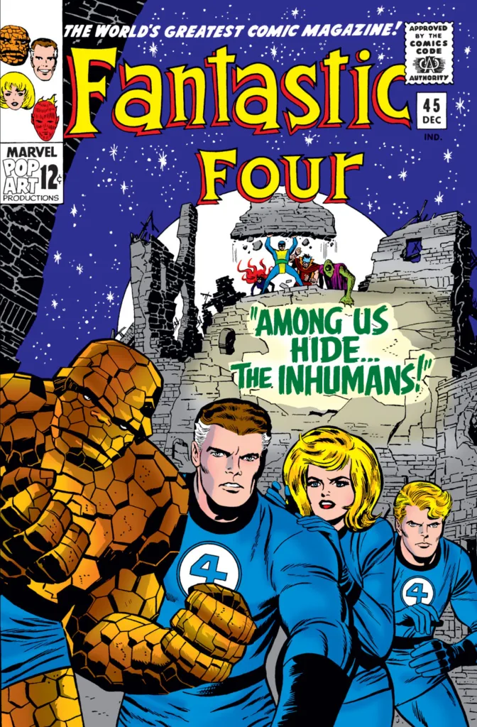 Fantastic Four #45 cover